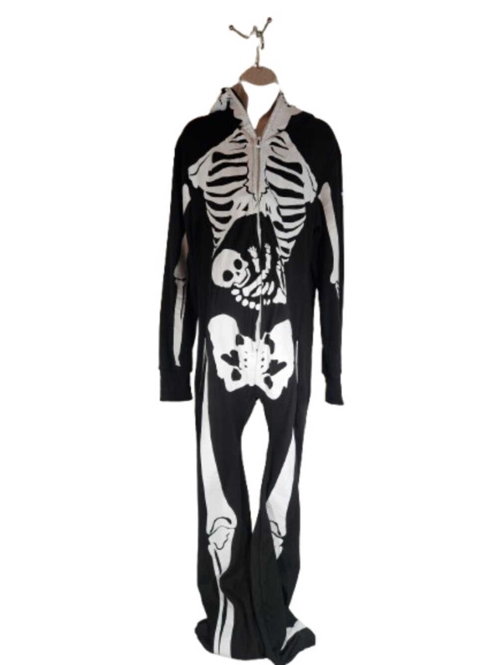 Tipsy Elves Maternity Skeleton Costume Mom and Baby Women Size Medium Halloween